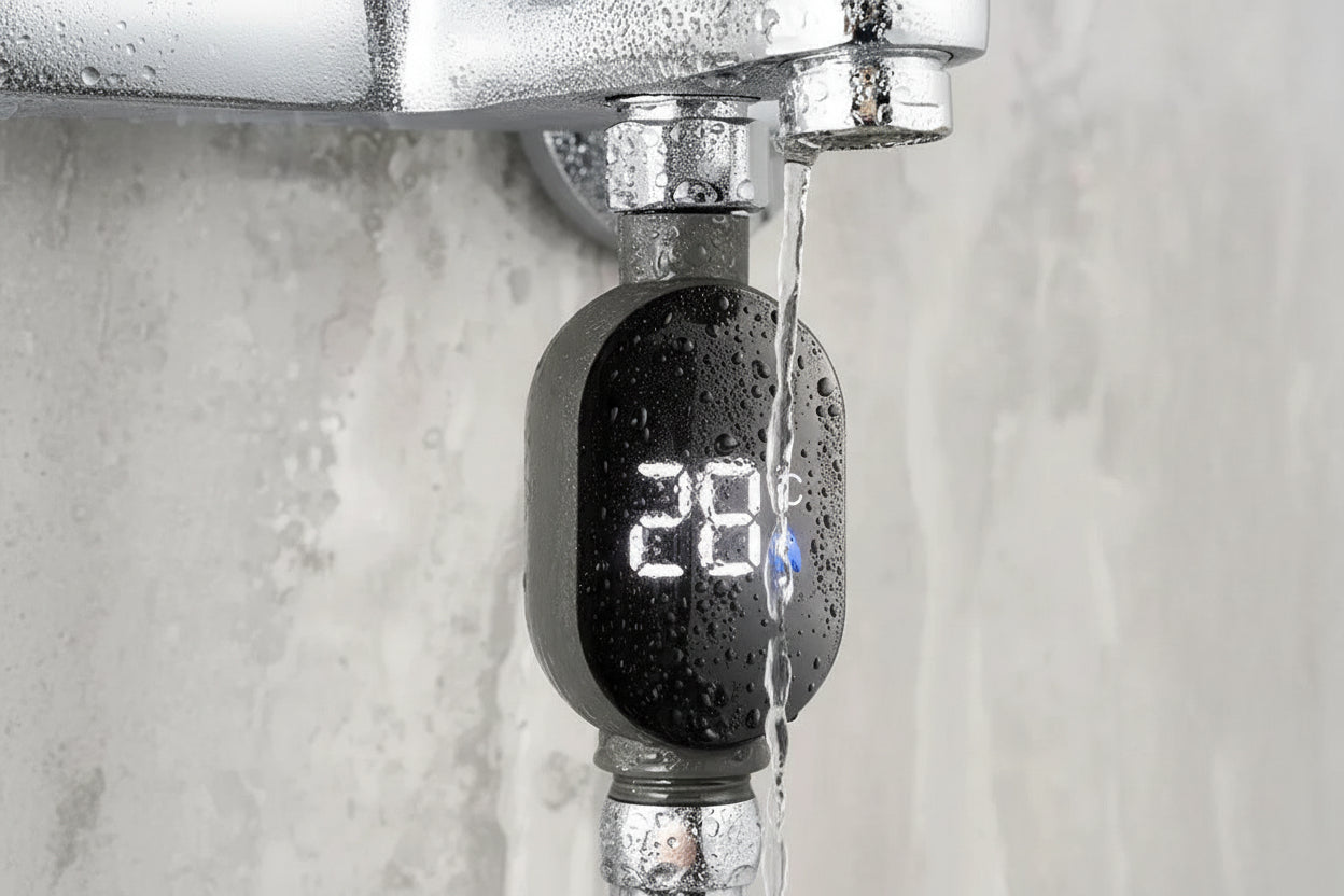 Flowee - Shower Thermometer No. 1 | A simple way to understand your water temperature.
