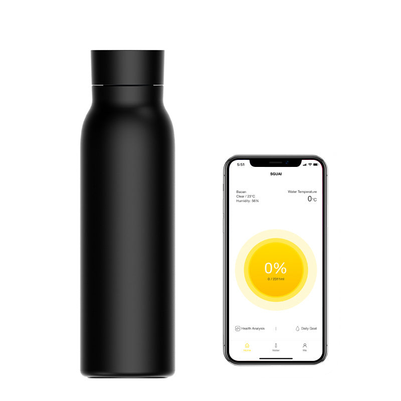 Flow — Bottle No. 01 | Smart insulated water bottle (600 ml)